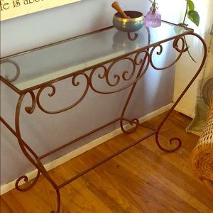 Glass table